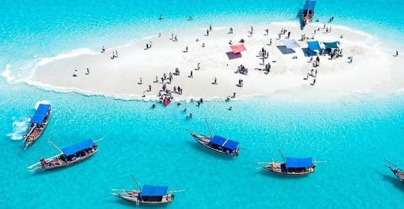 Safari Blue : lagon, snorkeling et déjeuner BBQ